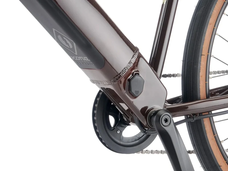 Kona Dew HD Urban E-Bike | 650B | 418Wh | Braun