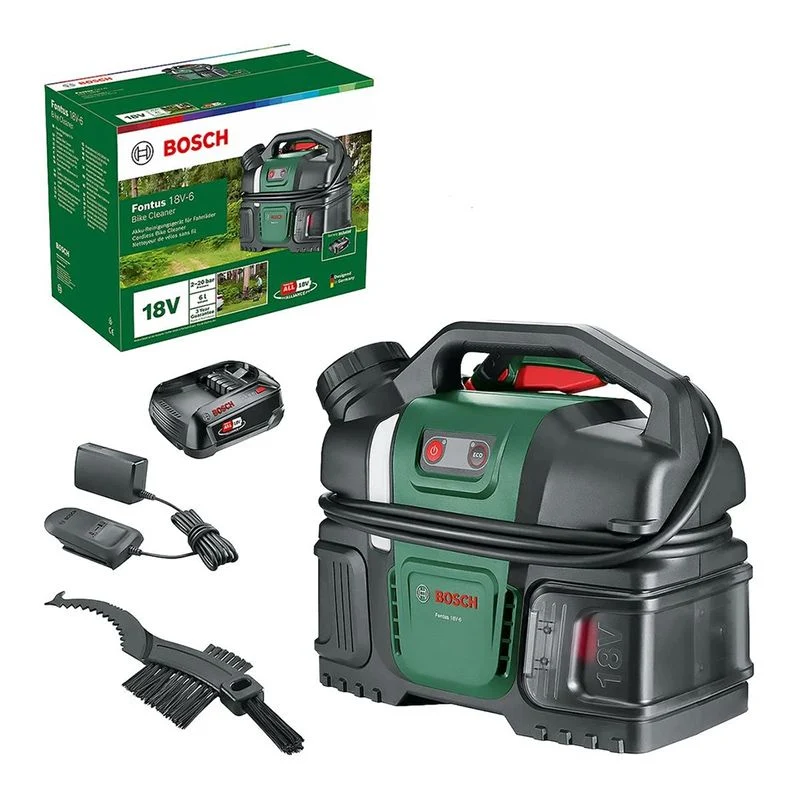 Bosch Fontus 6L 18V Tragbarer Hochdruckreiniger Grün/Schwarz