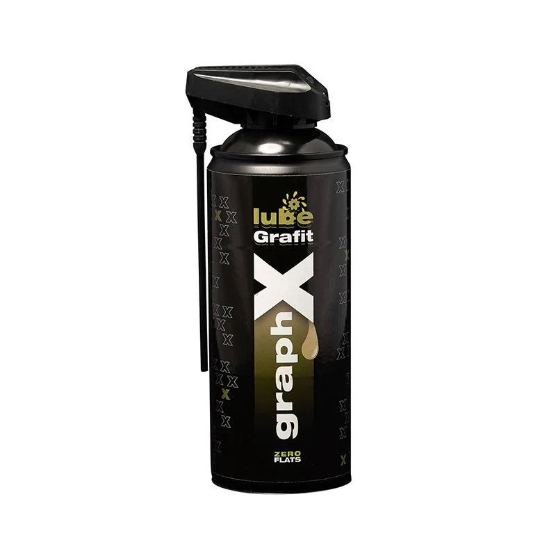 Zero Flats GraphX Graphen-Sprühschmiermittel 400ml Schwarz