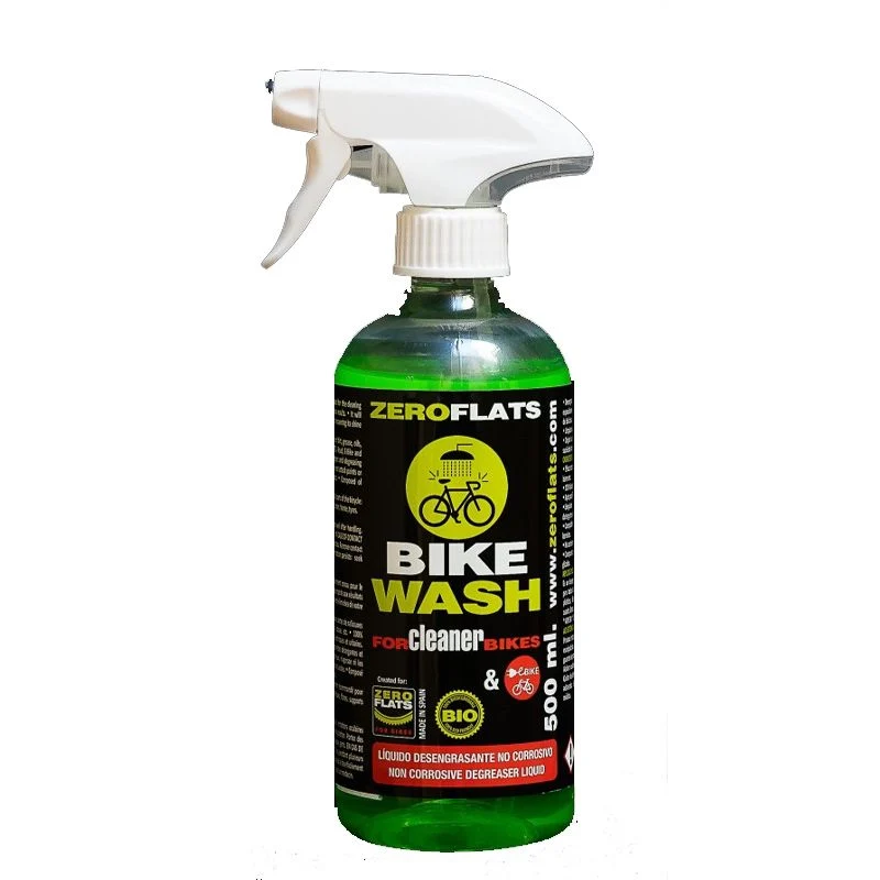 Zero Flats Bike Wash 500ml Grün