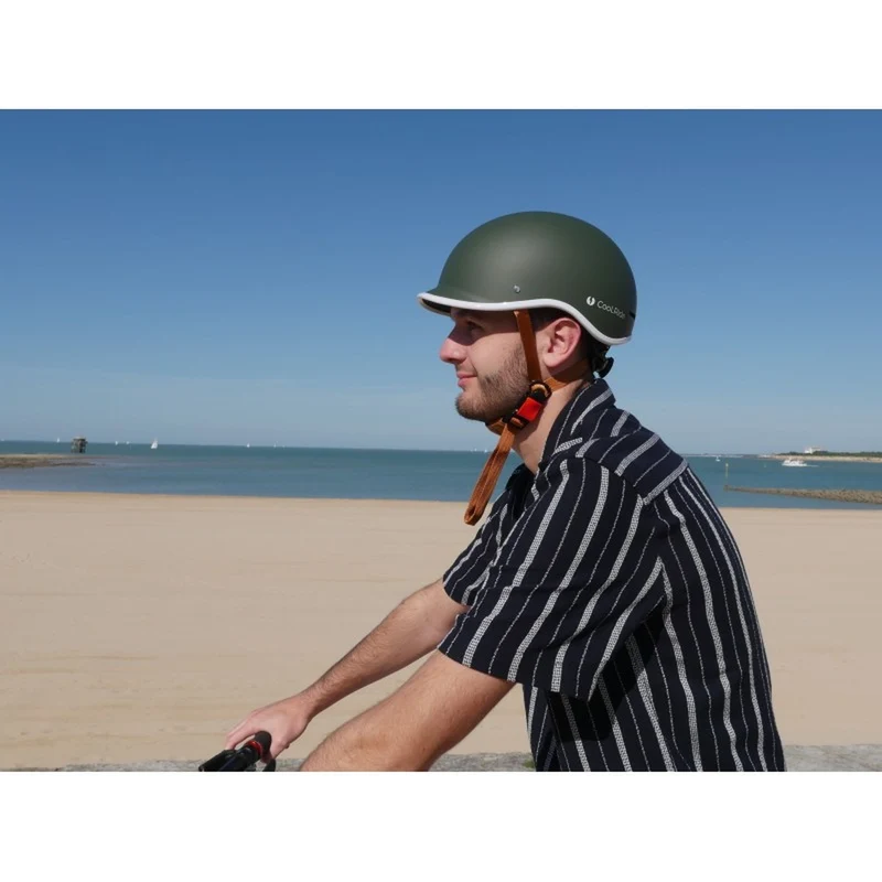 Casque vélo ville look vintage Coolride