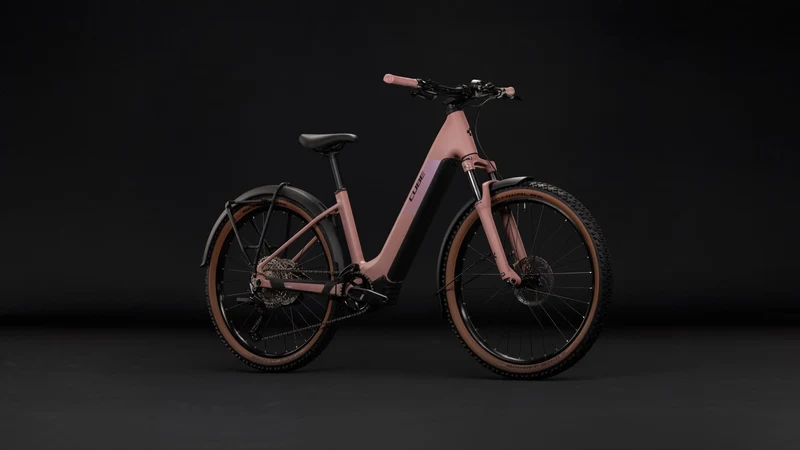 Cube Reaction Hybrid Performance 720 Wh FE E-Bike Hardtail Easy Entry 27,5" ruby´n´black