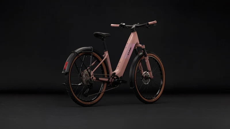 Cube Reaction Hybrid Performance 720 Wh FE E-Bike Hardtail Easy Entry 27,5" ruby´n´black