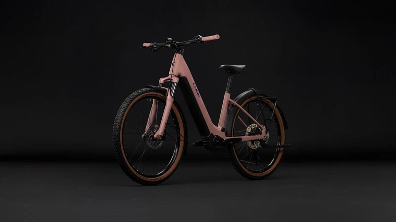 Cube Reaction Hybrid Performance 720 Wh FE E-Bike Hardtail Easy Entry 27,5" ruby´n´black
