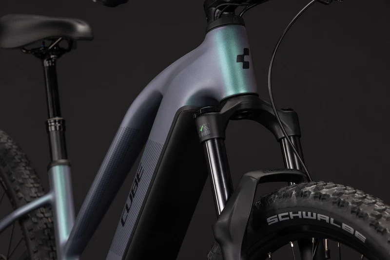 Cube Reaction Hybrid Pro 800 Wh E-Bike Hardtail Trapeze polarlight´n´black
