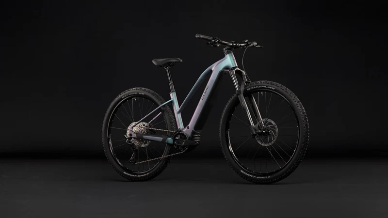 Cube Reaction Hybrid Pro 800 Wh E-Bike Hardtail Trapeze polarlight´n´black