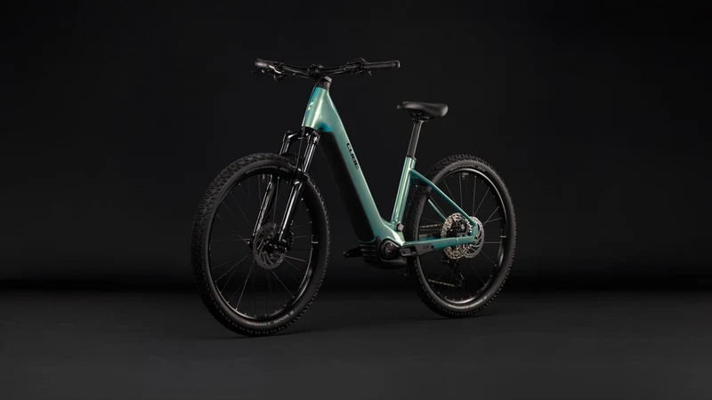 Cube Reaction Hybrid Performance 720 Wh E-Bike Hardtail Easy Entry 27,5" maldivian´n´black