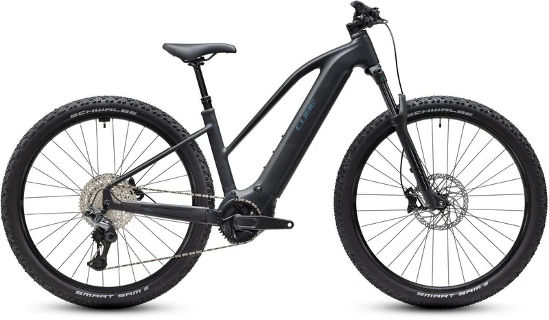 Cube Reaction Hybrid Pro 800 Wh E-Bike Hardtail Trapeze silverdust´n´prism