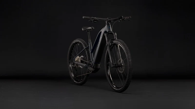 Cube Reaction Hybrid Pro 800 Wh E-Bike Hardtail Trapeze silverdust´n´prism