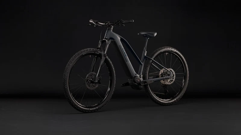 Cube Reaction Hybrid Pro 800 Wh E-Bike Hardtail Trapeze silverdust´n´prism