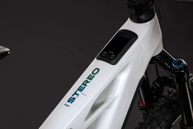 Cube Stereo Hybrid ONE44 HPC Pro 800 Wh E-Bike Fully metallicwhite´n´blue