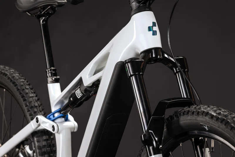 Cube Stereo Hybrid ONE44 HPC Pro 800 Wh E-Bike Fully metallicwhite´n´blue