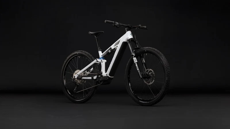 Cube Stereo Hybrid ONE44 HPC Pro 800 Wh E-Bike Fully metallicwhite´n´blue