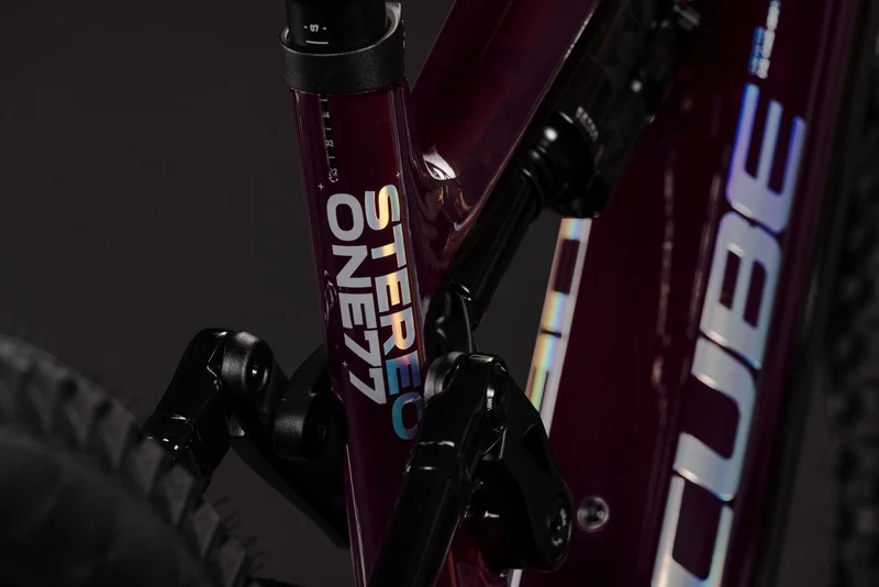 Cube Stereo Hybrid ONE77 HPC SLX 800 Wh E-Bike Fully 29" liquidred´n´black