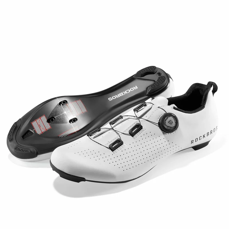 Rennrad Fahrradschuhe – Carbonsohle T500 Kompatibel mit SPD-SL/Look KEO