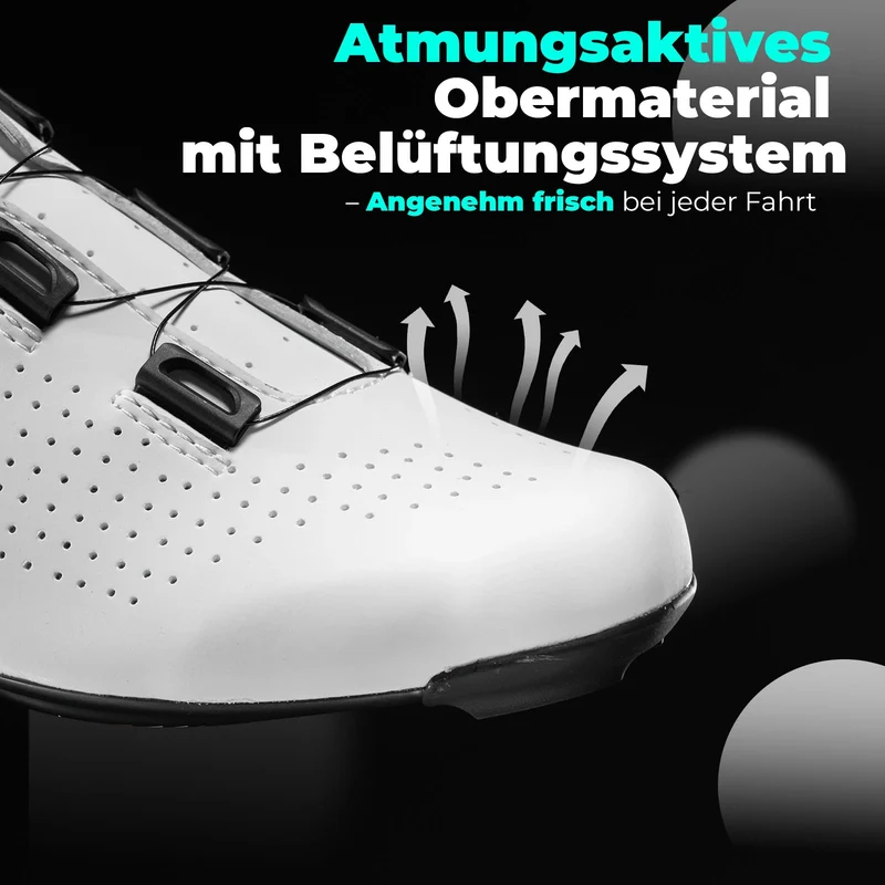 Rennrad Fahrradschuhe – Carbonsohle T500 Kompatibel mit SPD-SL/Look KEO