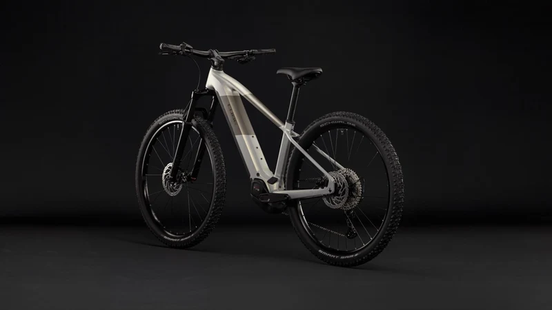 Cube Reaction Hybrid ONE 720 Wh E-Bike Hardtail Diamant pearlsilver´n´chrome