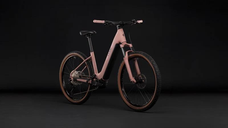 Cube Reaction Hybrid Performance 720 Wh E-Bike Hardtail Easy Entry 27,5" ruby´n´black