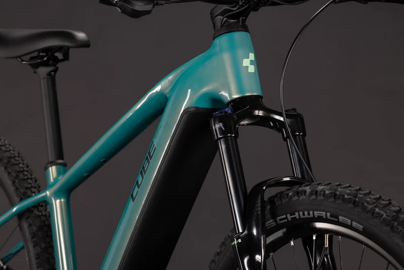 Cube Reaction Hybrid Performance 720 Wh E-Bike Hardtail Diamant maldivian´n´black