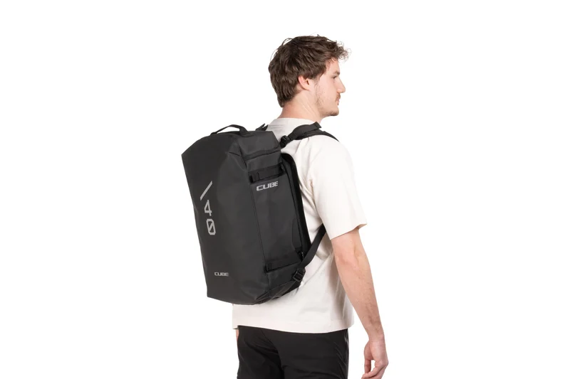 Cube Duffle Bag black 40 L