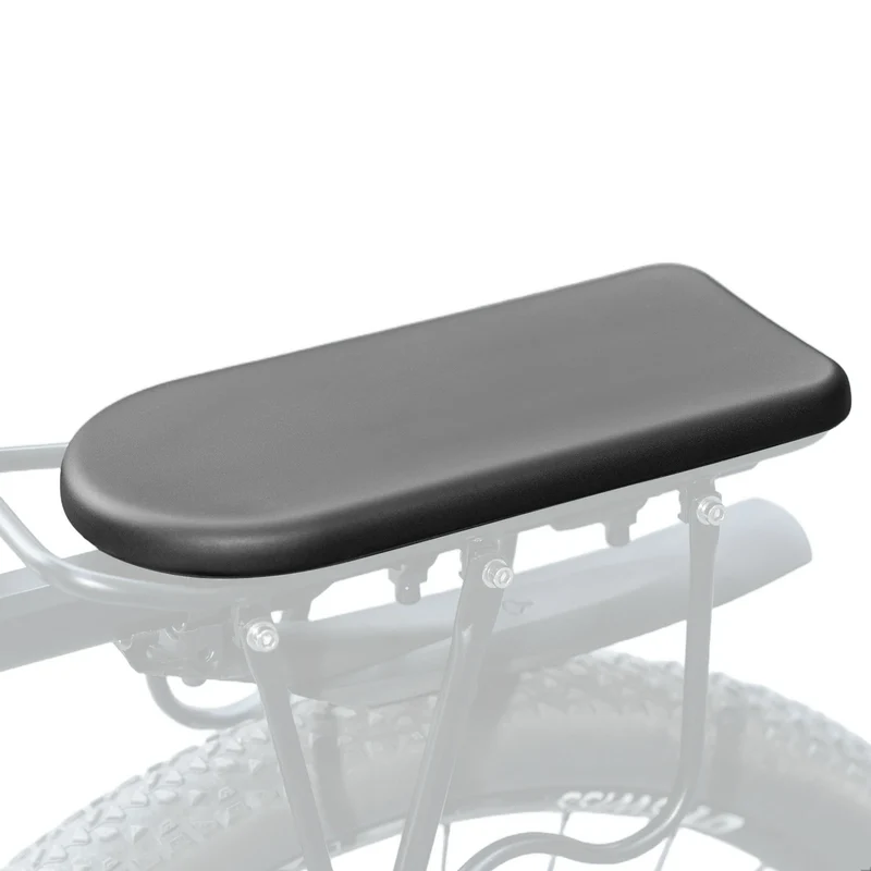 Fahrrad Gepäckträger Sitzkissen - Universal, Wasserdicht & Ohne Werkzeug Montierba mit Verstellbarem Zugband