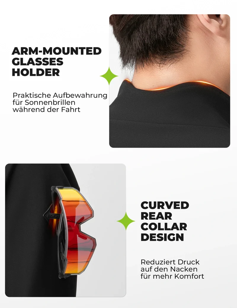 Herren Fahrradjacke mit 3-Schicht-Technologie - Winddicht, Atmungsaktiv, Reflektierend