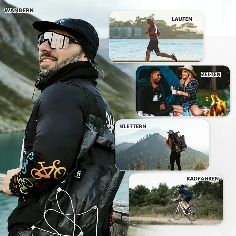 Outdoor Cap Fleece Sonnenschutz Kappen Winddichte Mütze Winter