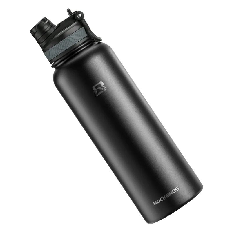 Trinkflasche Edelstahl 550ml/650ml/1000ml/1200ml Isolierkanne BPA-Frei Fahrradflasche