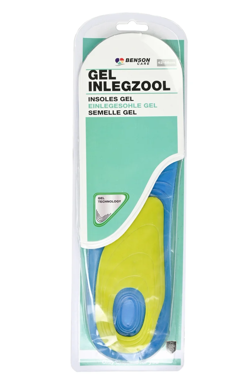 Gel-Einlegesohle Größe 42-48