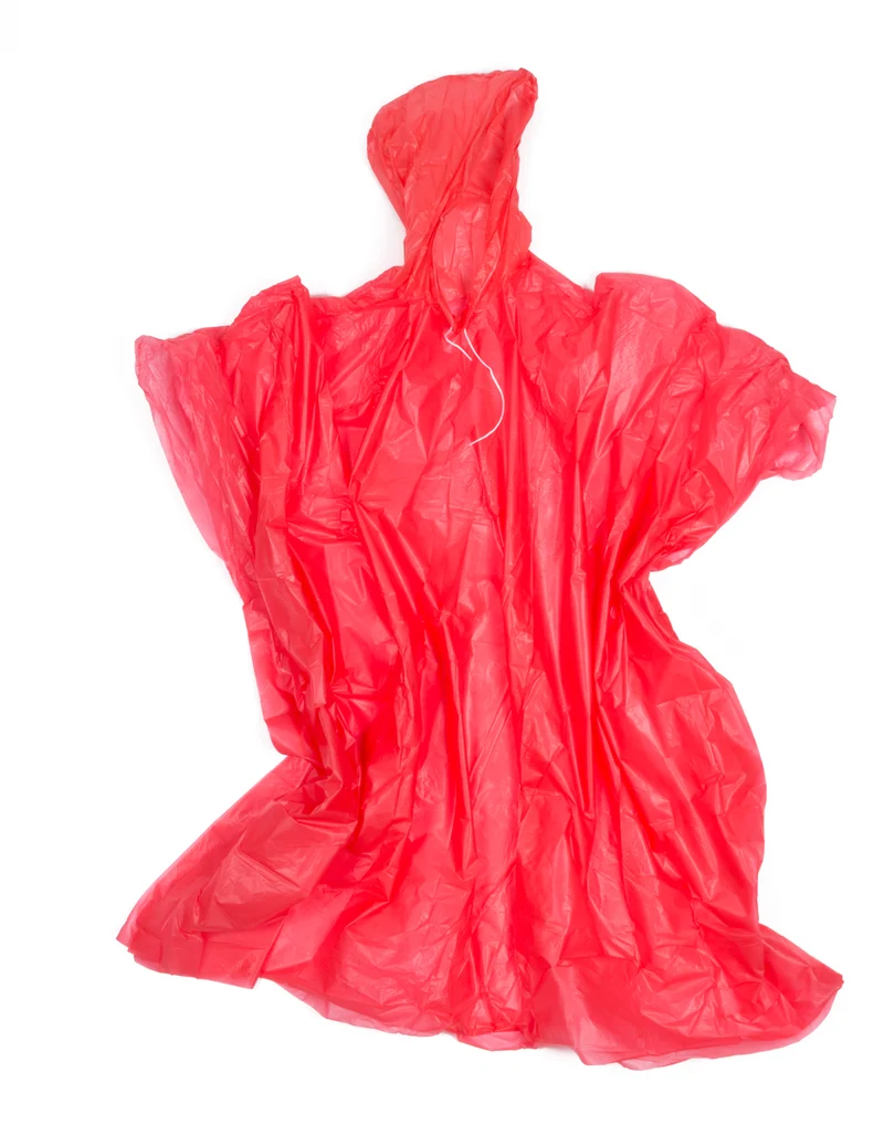 Poncho leichtgewichtig Mix – Länge 100 cm, Breite 124 cm, Gewicht 61 Gramm, Stärke 0,03 mm