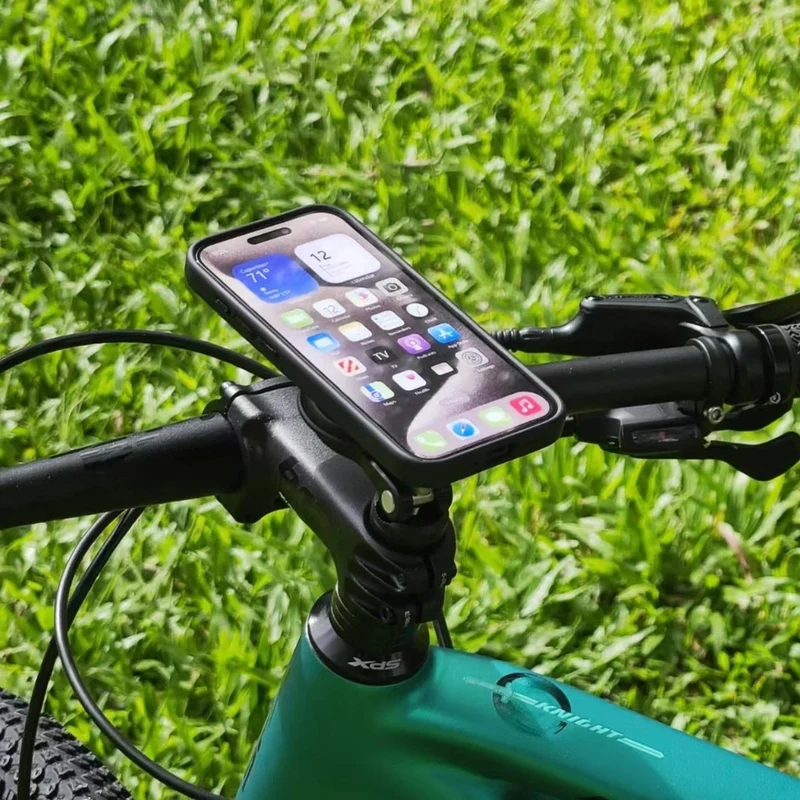 Support Smartphone Vélo sur Capuchon de Potence avec Verrouillage Antivol Outplorer QB02
