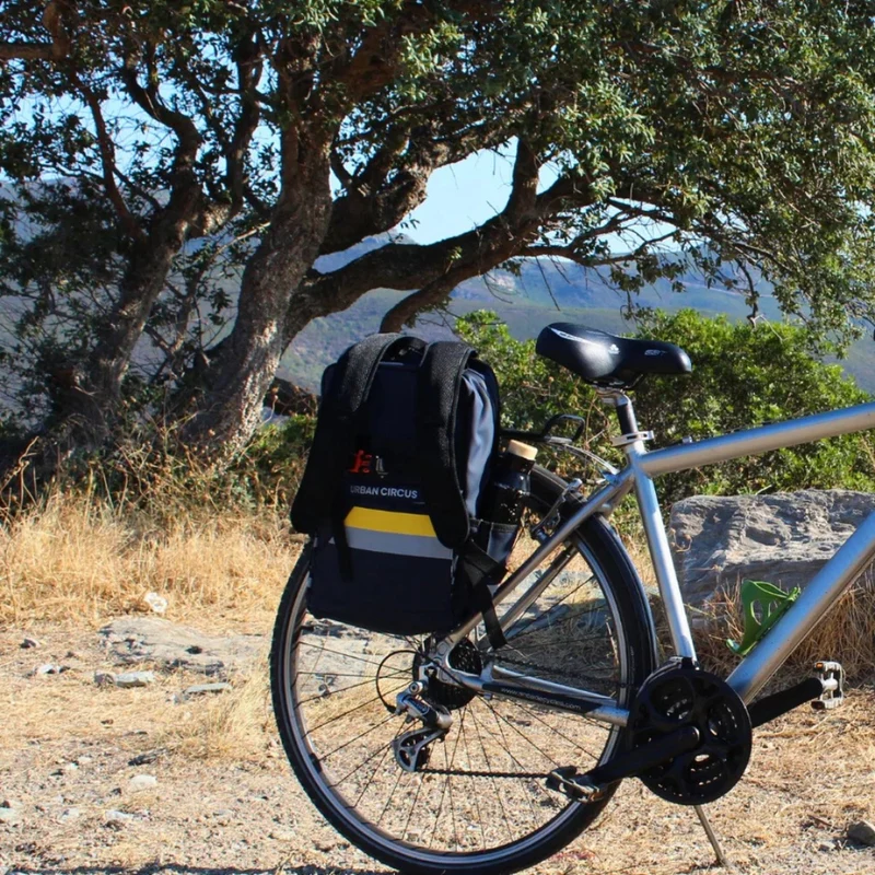 Sac à dos convertible en sacoche vélo Escaper Urban Circus imperméable 18L