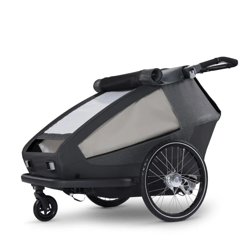 Remorque vélo modulaire Yuuna Croozer 3-en-1 : Enfant, Chien et Cargo