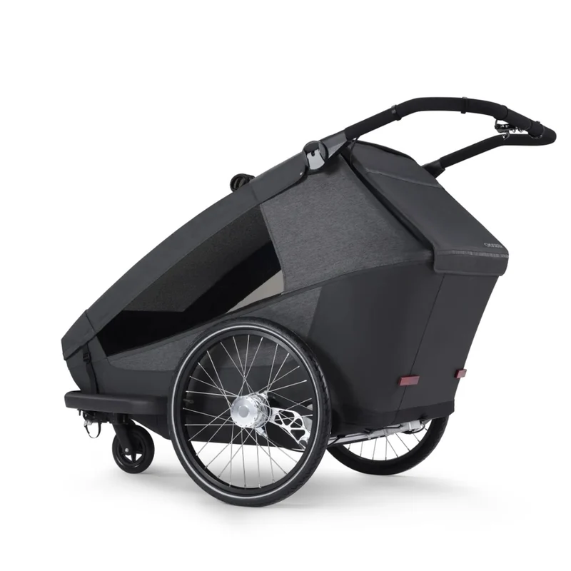 Remorque vélo modulaire Yuuna Croozer 3-en-1 : Enfant, Chien et Cargo