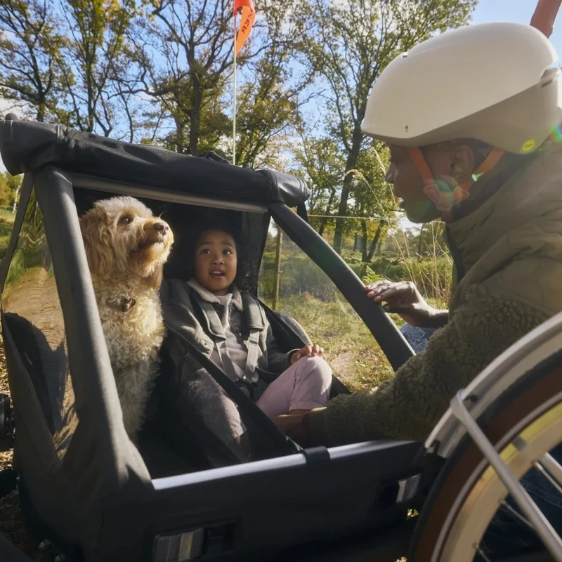 Siège enfant Premium Croozer Yuuna pour remorque vélo