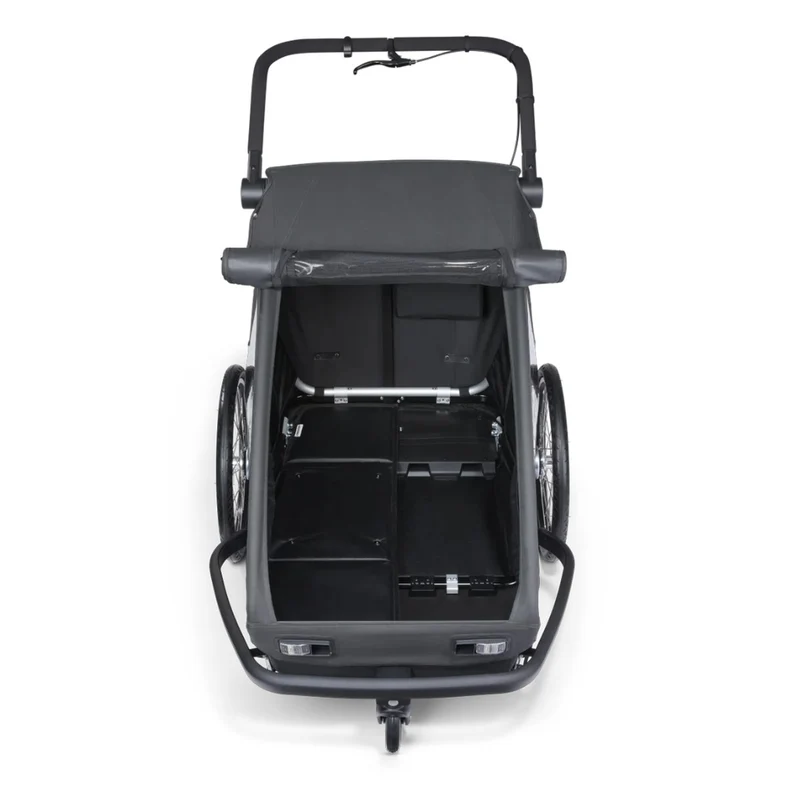 Module cargo Croozer Yuuna pliable pour remorque vélo