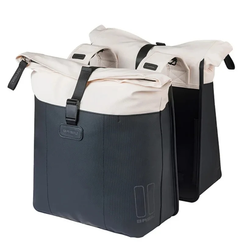 Sacoche vélo double étanche Basil Vive pour porte-bagages