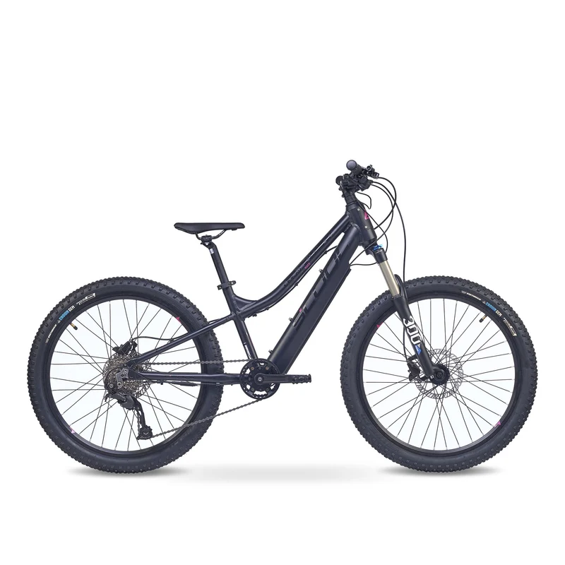E-Kinderfahrrad - e-troX race 24 Zoll 9-Gang | ab 8 Jahre