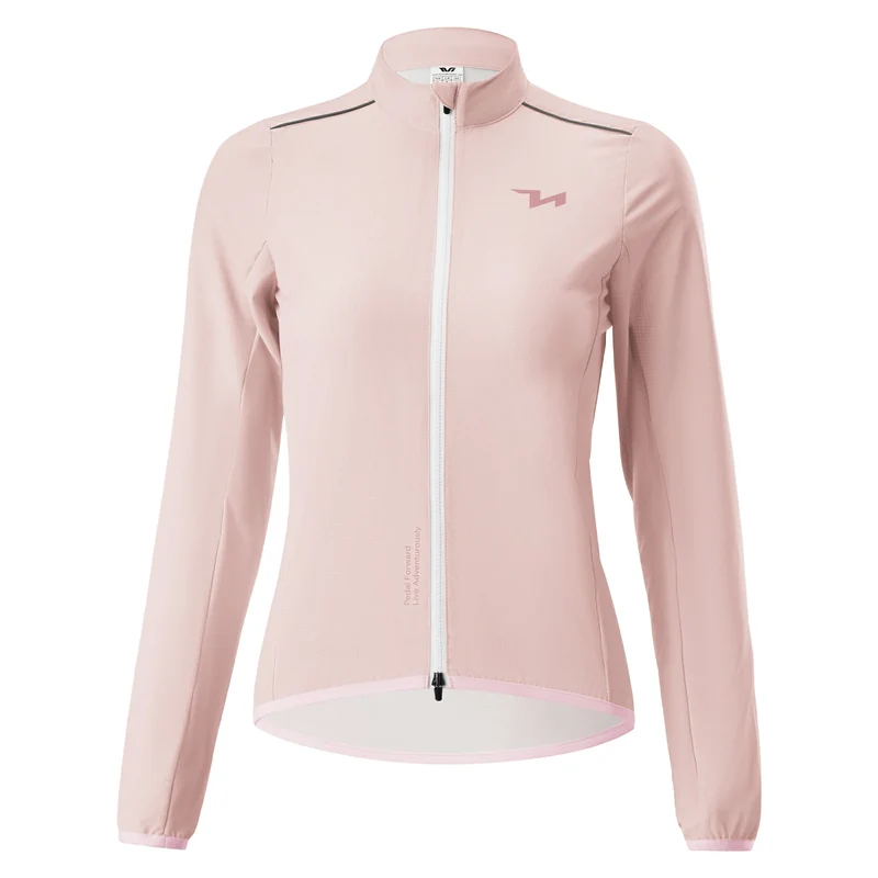 TVI Fahrradjacke Damen Atmungsaktiv Leicht, Windbreaker Frauen Radjacke