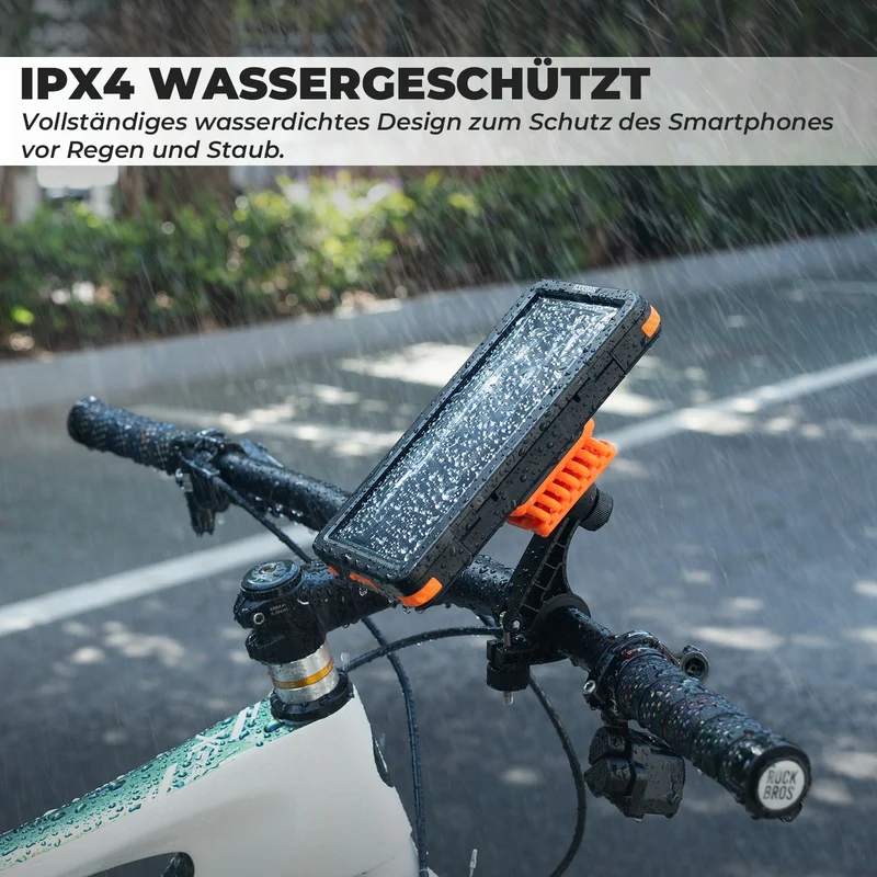 Fahrrad Handyhalterung Magnetische, 4,7–6,9 Zoll Smartphones, Lenkerhalterung 22,2–31,8 mm