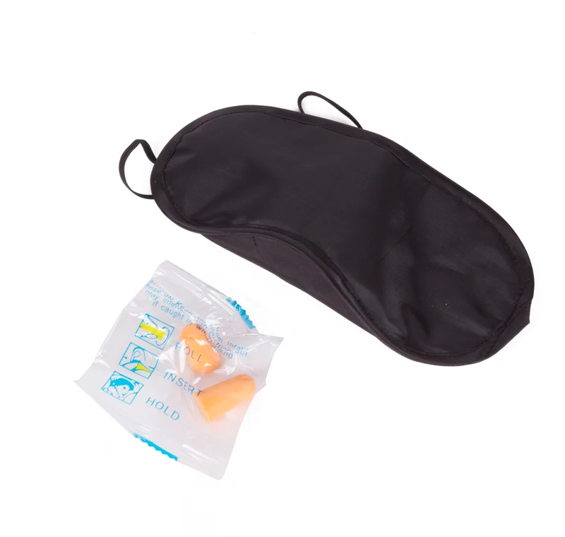 Reiseset Schlafmaske + Ohrstöpsel