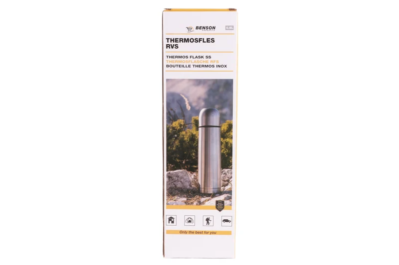 Thermosflasche 0,5 l Edelstahl