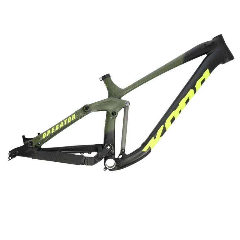 Kona Operator DL Rahmen 27,5" olive | MTB Downhill DH | Aluminium | Modell 2018 | Größe XL