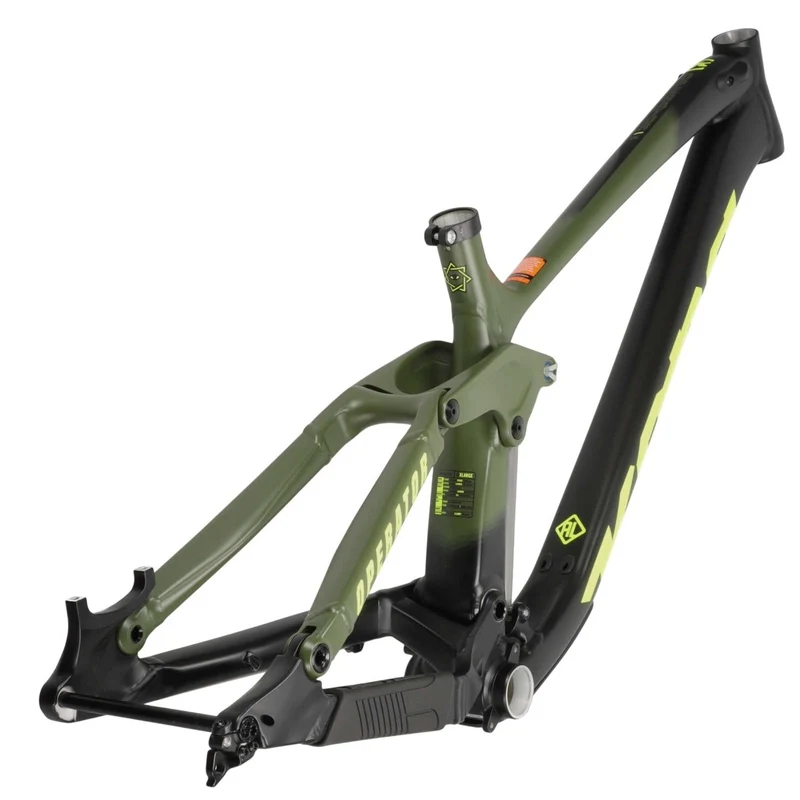 Kona Operator DL Rahmen 27,5" olive | MTB Downhill DH | Aluminium | Modell 2018 | Größe XL