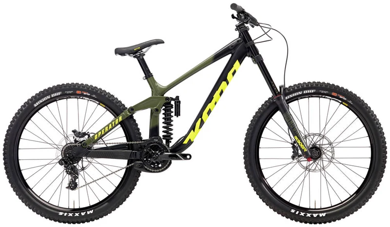Kona Operator DL Rahmen 27,5" olive | MTB Downhill DH | Aluminium | Modell 2018 | Größe XL