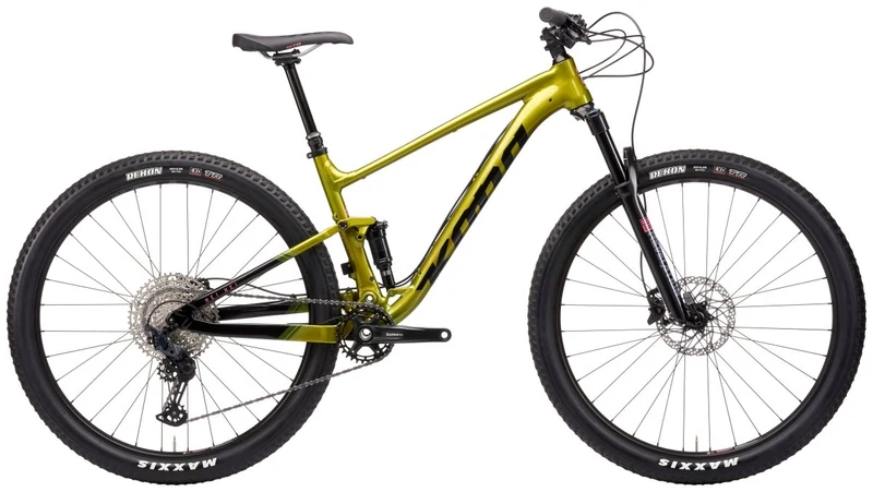 Kona Hei Hei AL Rahmen 29" | MTB Fully XC/Trail 120/100 mm | Olive | Modell 2021/22
