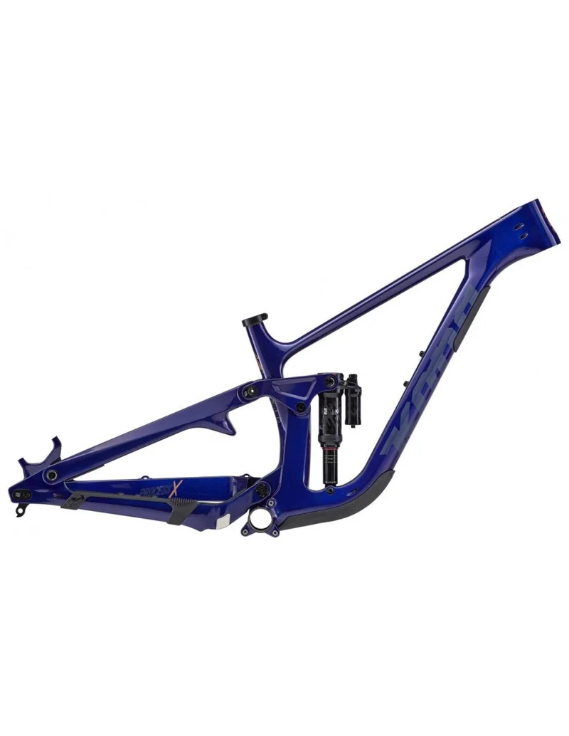 Kona Process X Carbon Rahmen 29" | Enduro Fully 170 mm / 162 mm Federweg | Indigo Blue | Modell 2022