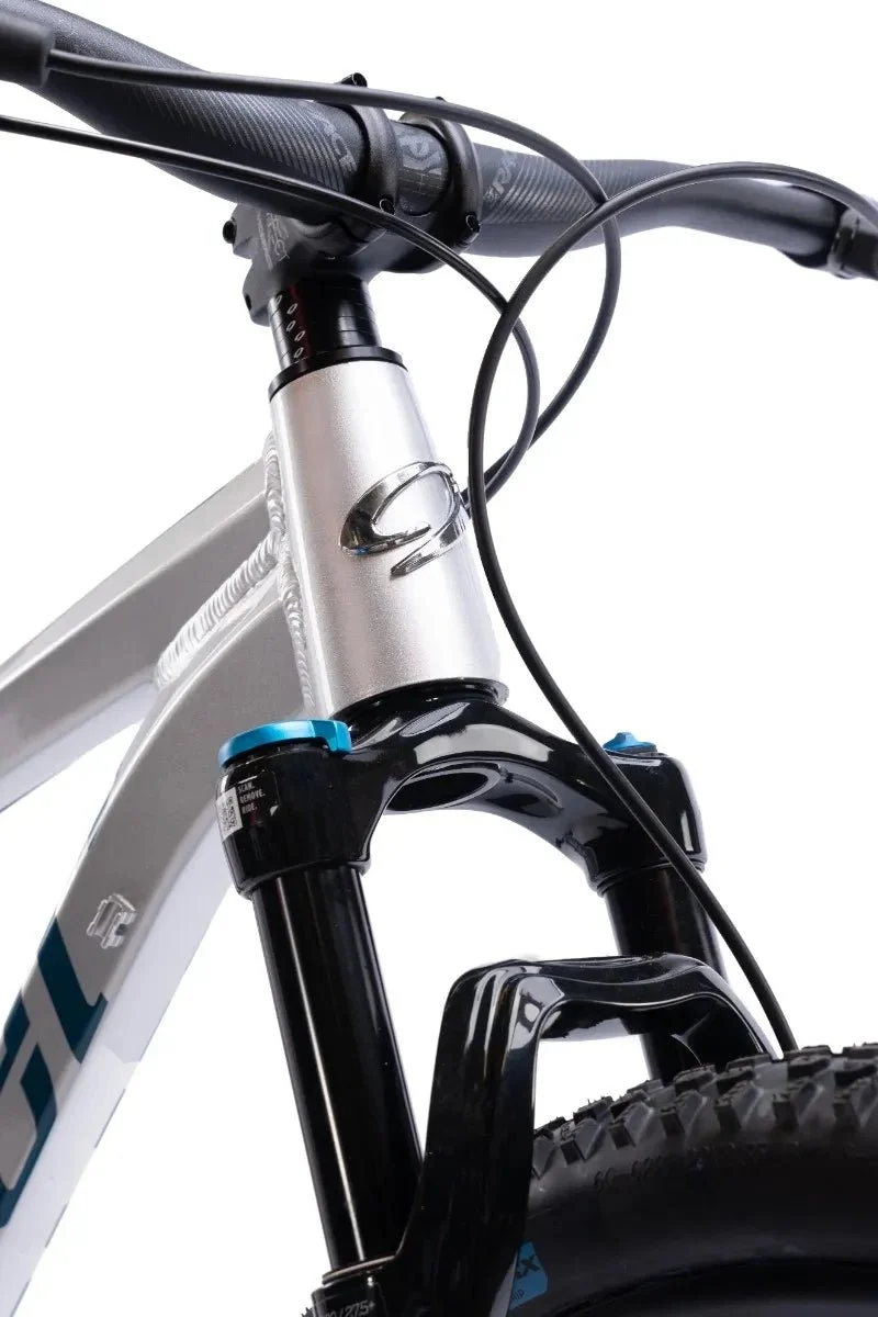 Niner AIR 9 Hardtail MTB 29" | SRAM 12-fach | Fox Float 32 | silber/blau | Modell 2023