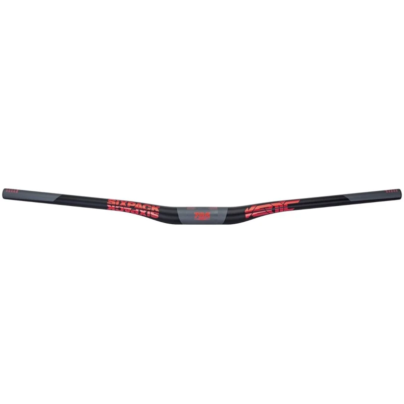 Sixpack Vertic 785 Carbon Lenker | 785 mm | 35 mm Klemmung | 20 mm Rise | schwarz/rot