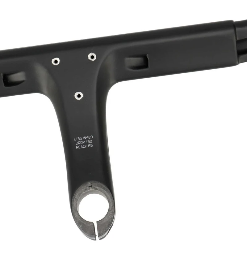 Simplon Carbon Cockpit | Lenker-Vorbau-Einheit Rennrad | 420 mm x 105 mm | Aero